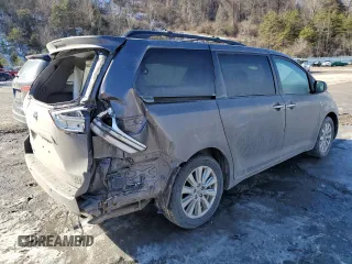 2017 Toyota Sienna with VIN 5TDDZ3DC1HS179848, listed as a Copart auction lot 42428935 with 90,137 mi miles and Salvage Title. Bid and sale history available at DreamBid. Image 3.