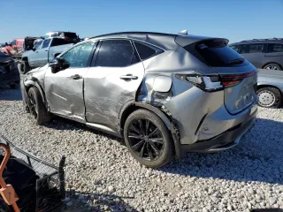 2022 Lexus NX with VIN 2T2KGCEZ2NC011524, listed as a Copart auction lot 43454235 with 36,299 mi miles and Salvage Title. Bid and sale history available at carsss.com. Image 2.