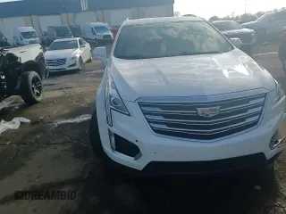 2018 Cadillac XT5 Luxury AWD with VIN 1GYKNDRS2JZ108049, listed as a Copart auction lot 55487815 with 142,632 mi miles and Salvage title. Bid and sale history available at DreamBid. Image 14.