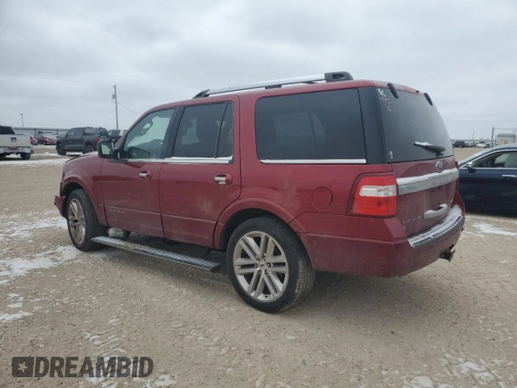 2017 Ford Expedition Platinum with VIN 1FMJU1MT2HEA13717, listed as a Copart auction lot 45651025 with 114,340 mi miles and Salvage title. Bid and sale history available at DreamBid. Image 2.