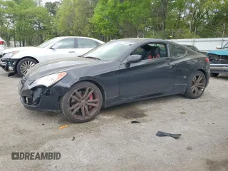2011 Hyundai Genesis Coupe with VIN KMHHT6KD3BU049312, listed as a Copart auction lot 50489335 with 150,807 mi miles and Salvage title. Bid and sale history available at DreamBid. Image 1.