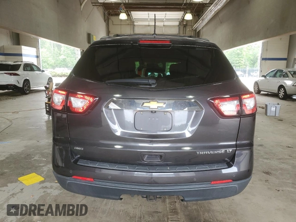 2015 Chevrolet Traverse LT with VIN 1GNKVHKD8FJ349247, listed as a Copart auction lot 58748105 with 132,914 mi miles and Salvage title. Bid and sale history available at DreamBid. Image 6.