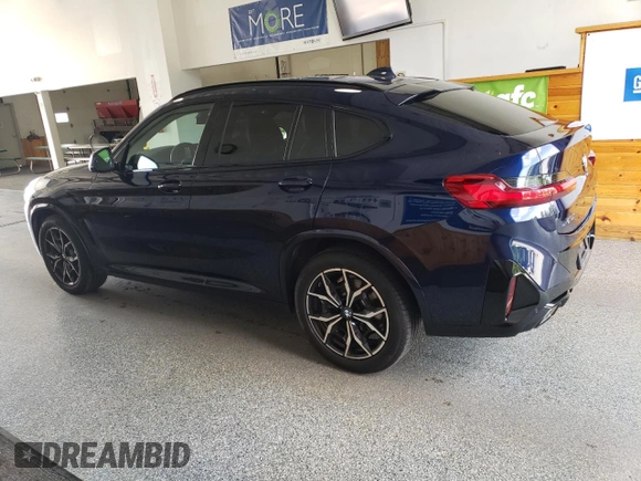 2024 BMW X4 xDrive30i с VIN 5UX33DT08R9W44280, выставлен на аукционе Copart как лот 64924215 с пробегом 4 435 миль миль и Чистый • Clean title. История ставок и продаж доступна на DreamBid. Изображение 2.