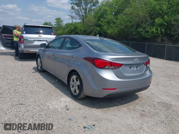2016 Hyundai Elantra SE with VIN 5NPDH4AEXGH783529, listed as a IAAI auction lot 42461518 with 143,620 mi miles and . Bid and sale history available at DreamBid. Image 3.