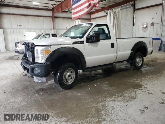 2012 Ford F-350 XL with VIN 1FTRF3B65CEA85028, listed as a Copart auction lot 50589215 with 155,949 mi miles and Salvage Title. Bid and sale history available at DreamBid. Image 1.