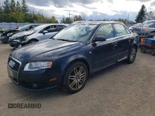 2008 Audi A4 2.0T with VIN WAUDF68EX8A170128, listed as a Copart auction lot 74987444 with 236,666 mi miles and Clean Title. Bid and sale history available at carsss.com. Image 1.