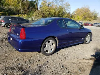 2006 Chevrolet Monte Carlo SS with VIN 2G1WL15C269425835, listed as a Copart auction lot 76843484 with 100,597 mi miles and Clean Title. Bid and sale history available at carsss.com. Image 3.