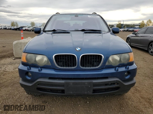 2002 BMW X5 3.0i with VIN 5UXFA53552LH80222, listed as a Copart auction lot 73536884 with 312,697 mi miles and Clean Title. Bid and sale history available at carsss.com. Image 5.