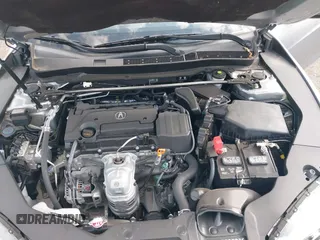 2019 Acura TLX with VIN 19UUB1F38KA010003, listed as a IAAI auction lot 41905610 with 28,644 mi miles. Bid and sale history available at carsss.com. Image 10.