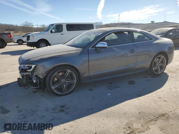 2013 Audi S5 Premium Plus z VIN WAUCGAFR9DA049022, wystawiony jako Copart lot #88992455 z przebiegiem 140 439 mil mil oraz Szkoda całkowita • Salvage title. Historia ofert i sprzedaży dostępna na DreamBid. Obrazek 1.