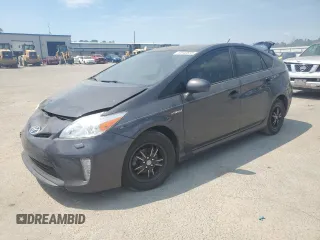 2015 Toyota Prius Four z VIN JTDKN3DU8F0484808, wystawiony jako Copart lot #55840635 z przebiegiem 117 766 mil mil oraz Czysty tytuł • Clean title. Historia ofert i sprzedaży dostępna na DreamBid. Obrazek 1.