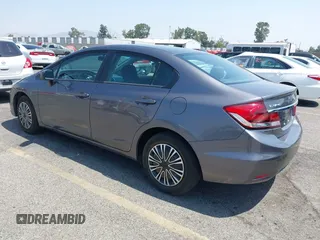 2015 Honda Civic LX z VIN 19XFB2F53FE232420, wystawiony jako IAAI lot #42444481 z przebiegiem 168 298 mil mil oraz . Historia ofert i sprzedaży dostępna na DreamBid. Obrazek 3.