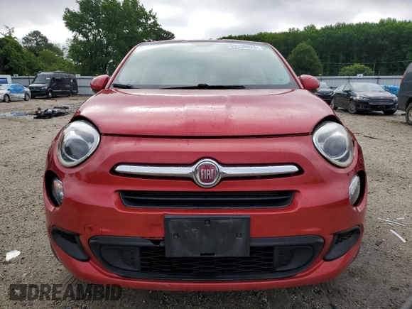 2016 FIAT 500X Easy with VIN ZFBCFYBT0GP333015, listed as a Copart auction lot 59536025 with 153,187 mi miles and Salvage title. Bid and sale history available at DreamBid. Image 5.