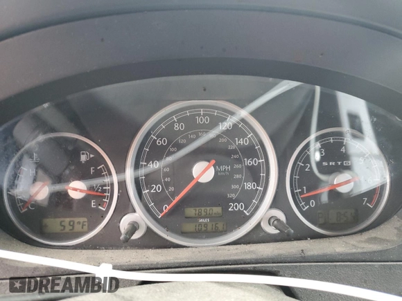 2005 Chrysler Crossfire z VIN 1C3AN79N35X039973, wystawiony jako Copart lot #44098695 z przebiegiem 109 161 mil mil oraz Czysty tytuł • Clean title. Historia ofert i sprzedaży dostępna na DreamBid. Obrazek 9.