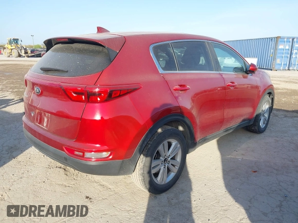 2019 Kia Sportage LX with VIN KNDPM3AC2K7562151, listed as a IAAI auction lot 41815081 with 119,508 mi miles and . Bid and sale history available at carsss.com. Image 4.