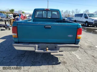 1996 Ford Ranger XL with VIN 1FTCR10U1TUA28561, listed as a Copart auction lot 44989845 with 142,485 mi miles and Salvage Title. Bid and sale history available at carsss.com. Image 6.