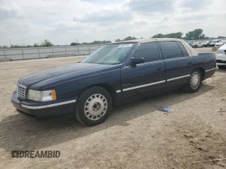 1998 Cadillac DeVille z VIN 1G6KD54Y2WU752748, wystawiony jako Copart lot #59697565 z przebiegiem 179 538 mil mil oraz Szkoda całkowita • Salvage title. Historia ofert i sprzedaży dostępna na DreamBid. Obrazek 1.