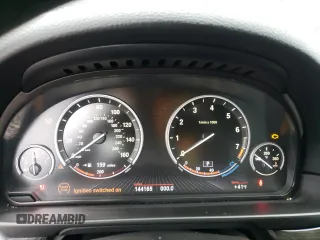 2013 BMW 5 Series 550i xDrive with VIN WBAFU9C53DDY70914, listed as a Copart auction lot 43546435 with 144,165 mi miles and Salvage Title. Bid and sale history available at carsss.com. Image 9.