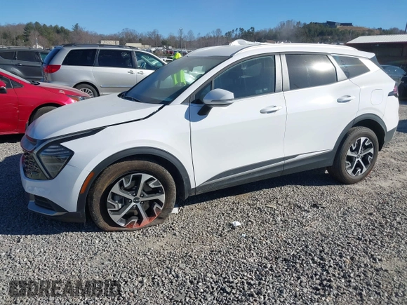 2024 Kia Sportage EX with VIN 5XYK3CDF9RG229980, listed as a IAAI auction lot 41669463 with 6,887 mi miles and . Bid and sale history available at DreamBid. Image 2.