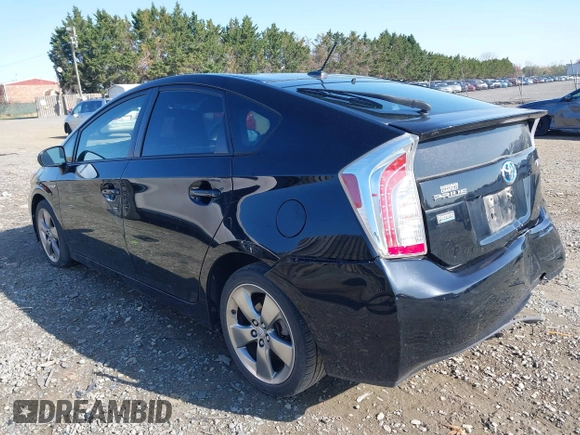 2013 Toyota Prius One with VIN JTDKN3DU7D5590828, listed as a IAAI auction lot 41892483 with 100,925 mi miles. Bid and sale history available at carsss.com. Image 3.