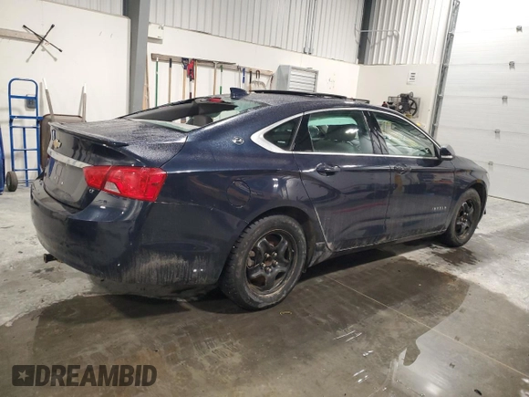 2018 Chevrolet Impala LT with VIN 2G1105S33J9172726, listed as a Copart auction lot 43026725 with 112,900 mi miles and Salvage Title. Bid and sale history available at DreamBid. Image 3.