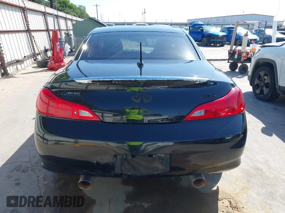 2009 Infiniti G37 with VIN JNKCV66E59M721214, listed as a IAAI auction lot 41999807 with 135,861 mi miles and . Bid and sale history available at DreamBid. Image 16.