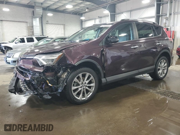 2016 Toyota RAV4 Limited with VIN 2T3DFREV3GW537010, listed as a Copart auction lot 52183005 with 133,558 mi miles and Salvage title. Bid and sale history available at DreamBid. Image 1.