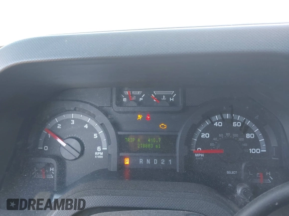 2012 Ford Econoline Cargo Commercial with VIN 1FTNE1EW7CDB34365, listed as a IAAI auction lot 41475570 with 278,883 mi miles and . Bid and sale history available at DreamBid. Image 7.