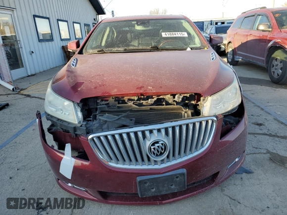 2010 Buick LaCrosse CXL with VIN 1G4GC5EG6AF136202, listed as a Copart auction lot 41884115 with 240,890 mi miles and Salvage Title. Bid and sale history available at carsss.com. Image 5.