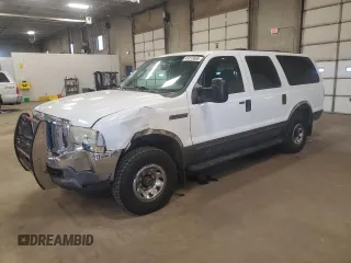 2003 Ford Excursion XLT z VIN 1FMNU41S53ED48526, wystawiony jako Copart lot #41813965 z przebiegiem 190 952 mil mil oraz Szkoda całkowita • Salvage title. Historia ofert i sprzedaży dostępna na DreamBid. Obrazek 1.