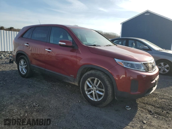 2014 Kia Sorento LX with VIN 5XYKTCA60EG481616, listed as a Copart auction lot 47703125 with 116,854 mi miles and Clean Title. Bid and sale history available at carsss.com. Image 4.