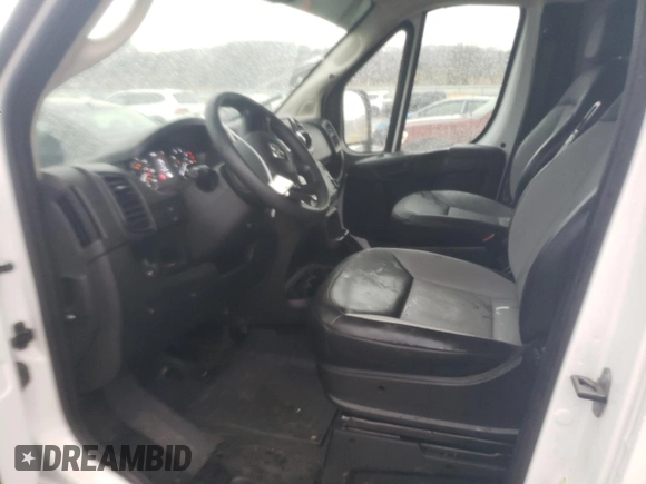 2024 Ram ProMaster Cargo Tradesman with VIN 3C6LRVDG6RE114782, listed as a Copart auction lot 43402665 with 9,610 mi miles and Salvage Title. Bid and sale history available at DreamBid. Image 7.