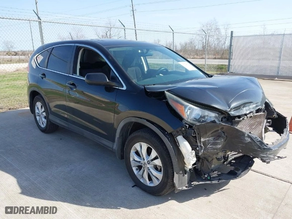2013 Honda CR-V EX with VIN 2HKRM4H56DH624316, listed as a IAAI auction lot 41724011 with 61,422 mi miles. Bid and sale history available at carsss.com. Image 1.