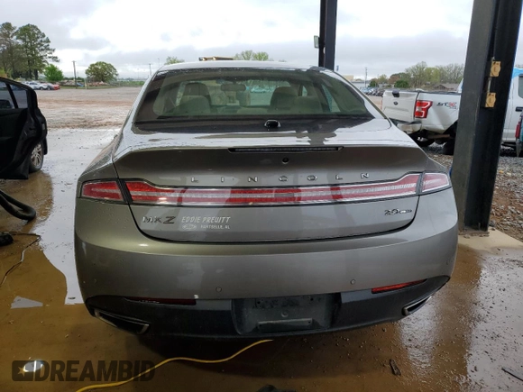 2016 Lincoln MKZ with VIN 3LN6L2G90GR627109, listed as a Copart auction lot 50512845 with 93,800 mi miles and Salvage Title. Bid and sale history available at DreamBid. Image 6.