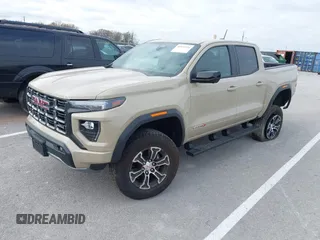 2024 GMC Canyon 4WD AT4 with VIN 1GTP6DEK8R1179023, listed as a IAAI auction lot 40930724 with 3,235 mi miles. Bid and sale history available at carsss.com. Image 18.