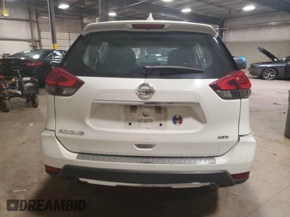 2018 Nissan Rogue SV with VIN KNMAT2MV1JP572359, listed as a Copart auction lot 51216035 with 150,775 mi miles and Salvage Title. Bid and sale history available at carsss.com. Image 6.