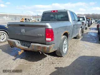 2009 Dodge Ram 1500 SLT with VIN 1D3HV18T29S708378, listed as a IAAI auction lot 41721700 with 182,705 mi miles. Bid and sale history available at carsss.com. Image 4.
