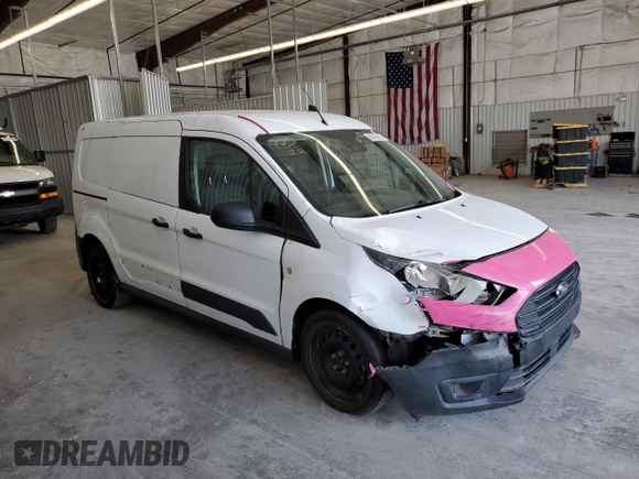 2019 Ford Transit Connect XL with VIN NM0LS7E29K1394215, listed as a Copart auction lot 56709865 with 112,871 mi miles and Salvage title. Bid and sale history available at DreamBid. Image 4.