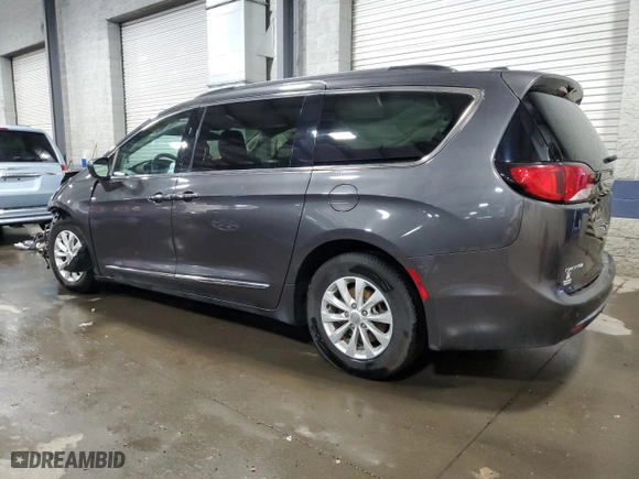 2017 Chrysler Pacifica Touring-L with VIN 2C4RC1BG4HR702676, listed as a Copart auction lot 50571955 with 107,182 mi miles and Salvage Title. Bid and sale history available at carsss.com. Image 2.