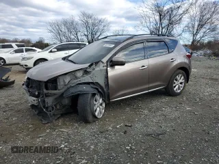2011 Nissan Murano S with VIN JN8AZ1MW5BW181681, listed as a Copart auction lot 86249944 with 144,050 mi miles and Salvage Title. Bid and sale history available at DreamBid. Image 1.