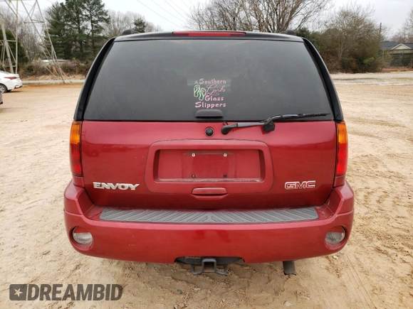 2004 GMC Envoy SLT with VIN 1GKDT13S342262833, listed as a Copart auction lot 87828975 with 203,404 mi miles and Salvage Title. Bid and sale history available at carsss.com. Image 6.