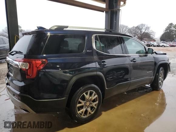 2021 GMC Acadia SLT with VIN 1GKKNML44MZ211837, listed as a Copart auction lot 86898384 with 61,148 mi miles and Salvage Title. Bid and sale history available at carsss.com. Image 3.