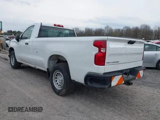 2021 Chevrolet Silverado 1500 Work Truck with VIN 3GCNWAEH5MG369642, listed as a IAAI auction lot 42029233 with 93,036 mi miles. Bid and sale history available at carsss.com. Image 3.