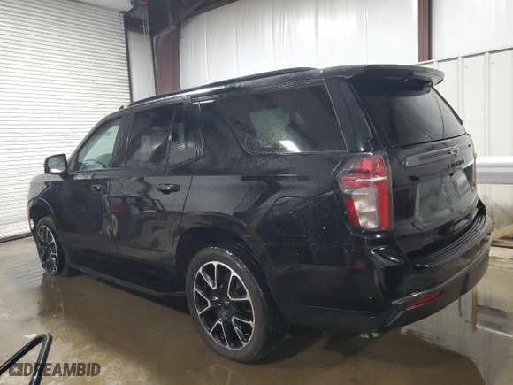 2022 Chevrolet Tahoe RST with VIN 1GNSKRKD5NR297672, listed as a Copart auction lot 48493325 with 34,989 mi miles and Salvage Title. Bid and sale history available at carsss.com. Image 2.