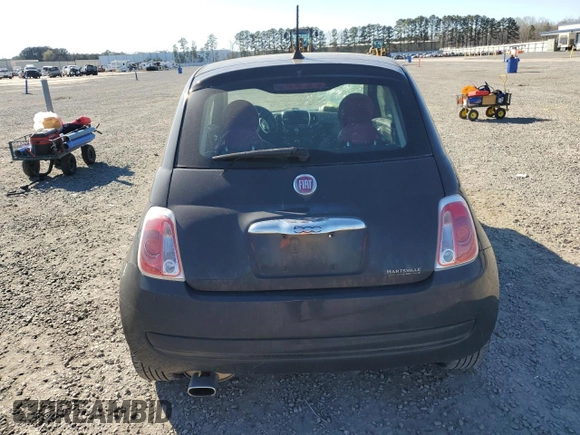 2017 FIAT 500 Pop with VIN 3C3CFFKR2HT700163, listed as a Copart auction lot 49589965 with 88,973 mi miles and Salvage Title. Bid and sale history available at carsss.com. Image 6.