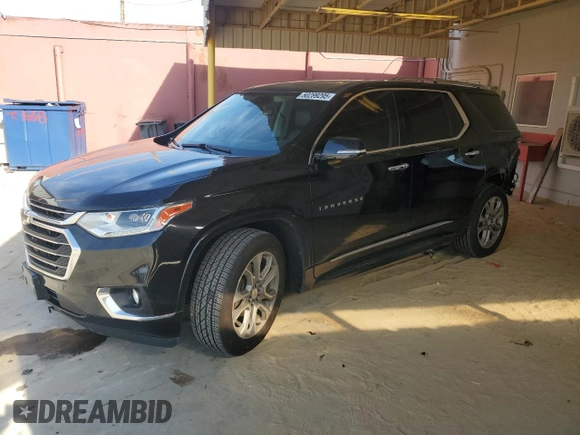 2019 Chevrolet Traverse Premier with VIN 1GNERKKW2KJ219670, listed as a Copart auction lot 50289295 with 58,055 mi miles and Salvage Title. Bid and sale history available at carsss.com. Image 1.