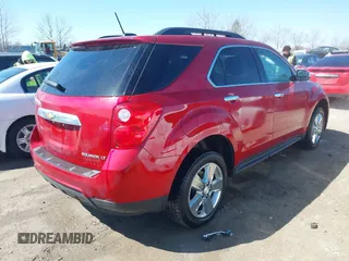 2015 Chevrolet Equinox LT with VIN 1GNALCEK7FZ138024, listed as a IAAI auction lot 42041555 with 33,815 mi miles. Bid and sale history available at carsss.com. Image 4.