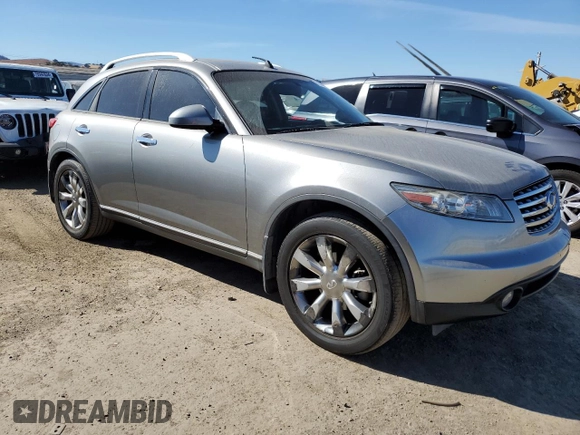 2004 Infiniti FX with VIN JNRAS08W54X224675, listed as a Copart auction lot 76744714 with 224,761 mi miles and Clean Title. Bid and sale history available at DreamBid. Image 4.