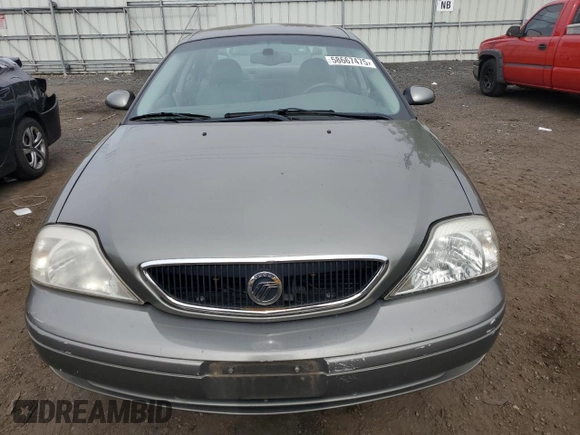 2002 Mercury Sable LS z VIN 1MEHM55S22G652254, wystawiony jako Copart lot #58667475 z przebiegiem 68 050 mil mil oraz Czysty tytuł • Clean title. Historia ofert i sprzedaży dostępna na DreamBid. Obrazek 5.