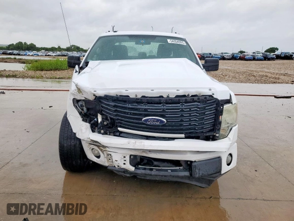 2014 Ford F-150 XL with VIN 1FTFX1CF0EKF20982, listed as a Copart auction lot 54354955 with 137,093 mi miles and Salvage Title. Bid and sale history available at DreamBid. Image 5.